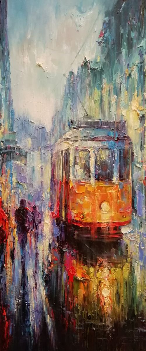 City rain by Artem Grunyka