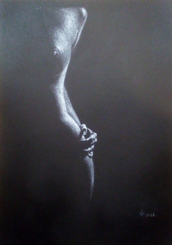 Nude noir #251 (21X29)cm