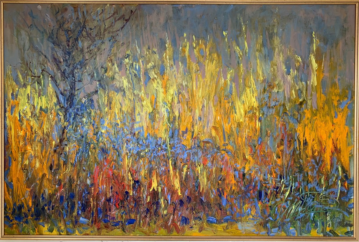 Tigran Sargsyan | Original Oil Painting | Burning Autumn | 120 X 80Cm | Artwork For Sale On Artfinder