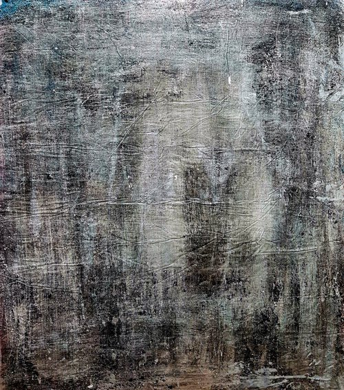 Moonlight -01- (n.347) - 80,00 x 90,00 x 2,50 cm - ready to hang - acrylic painting on stretched canvas by Alessio Mazzarulli