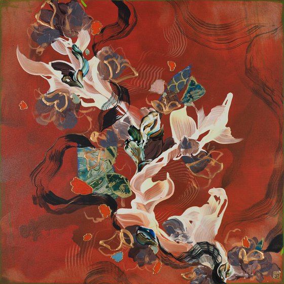 Silk, Lacquer and Cinnabar