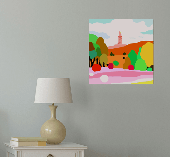 Tower of Hercules 43x43