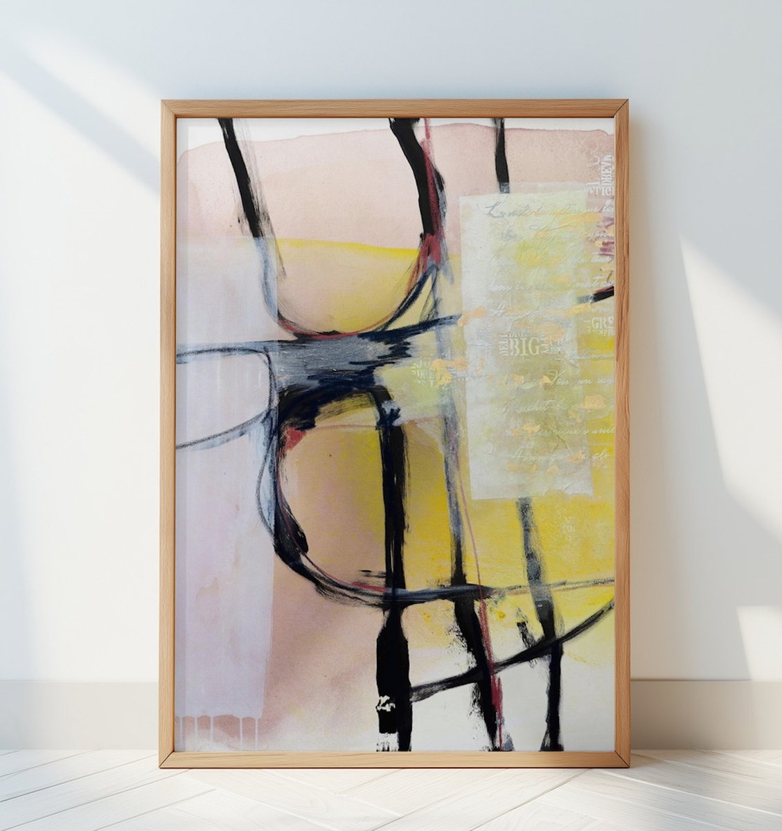 Abstraction Blush By Poovi Art, 30 X 40, Artwork For Sale On Artfinder