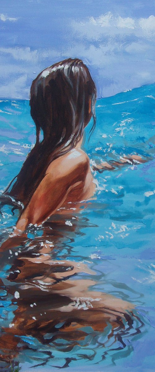 " BLUE TIME " by Monika Luniak