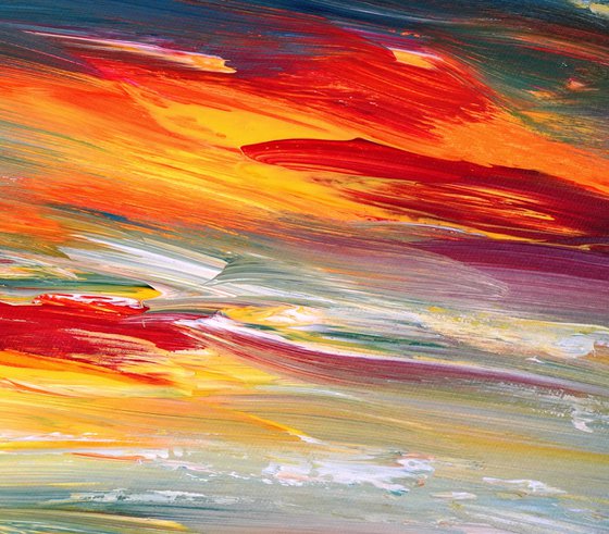 Romantic Evening Landscape A 2