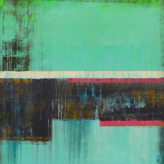 Untitled Black - Turquoise