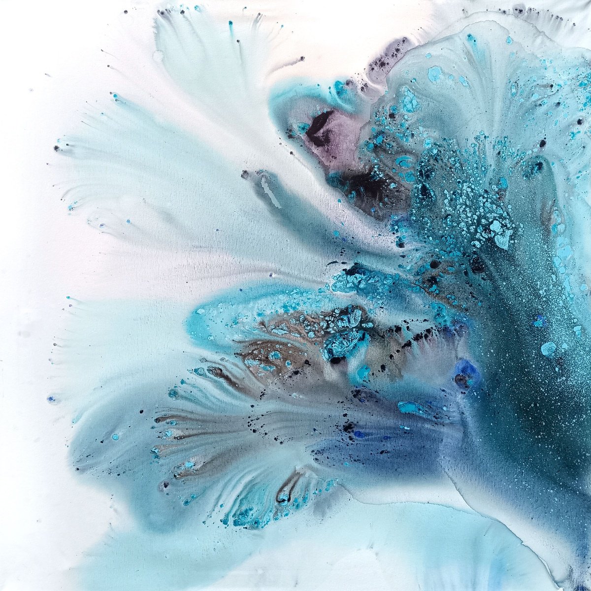  Nature 494 By Muriel Napoli, 39 X 39, Artwork For Sale On Artfinder