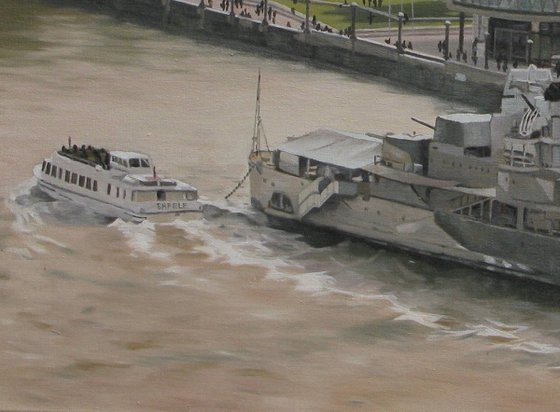 HMS Belfast: Pool of London