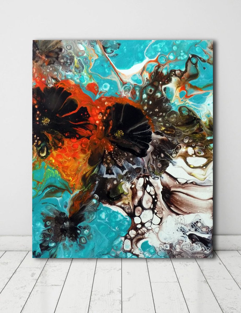 Pulse Of Passion By Areti Ampi, 10 X 12, Artwork For Sale On Artfinder