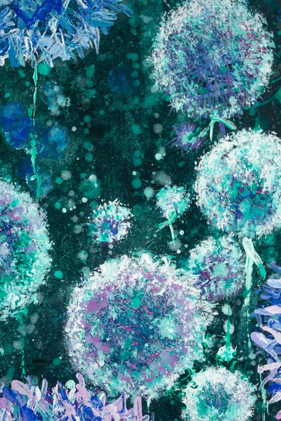 Blue flowers