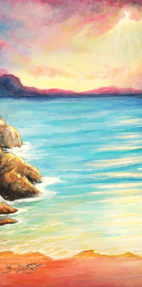 ROCKY COVE by Lynda Cockshott