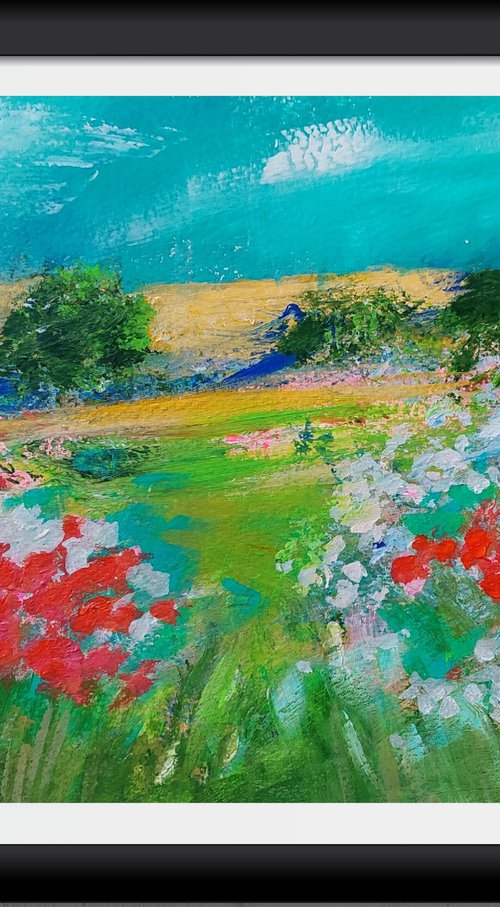 Field of Poppies IV by Jan Rippingham