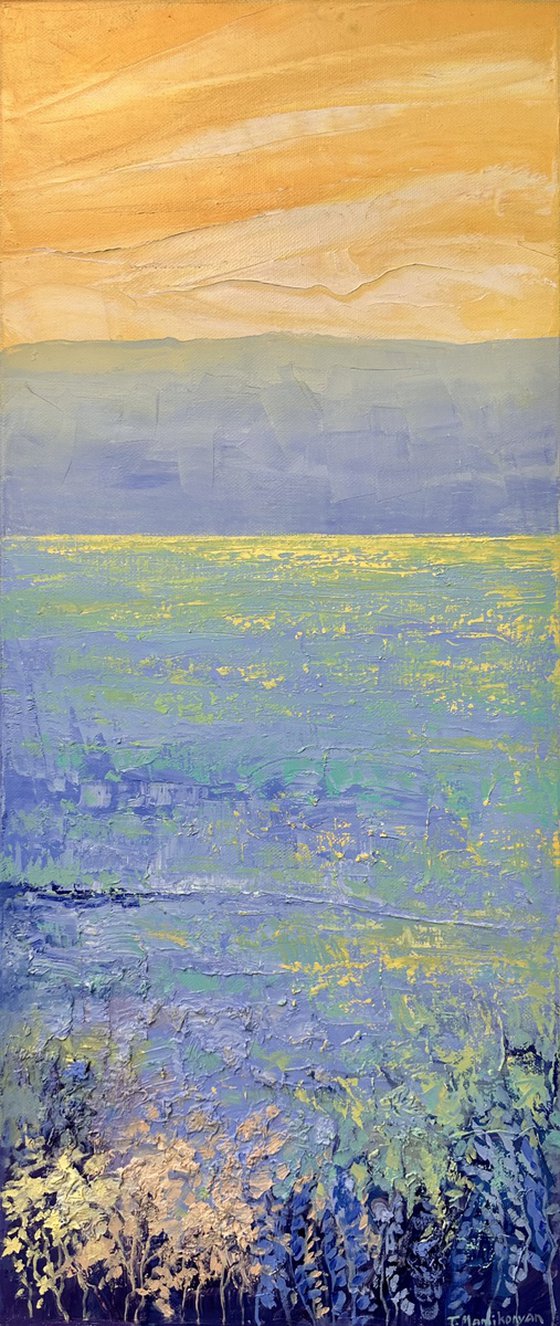Field at Sunrise C26 30x70cm