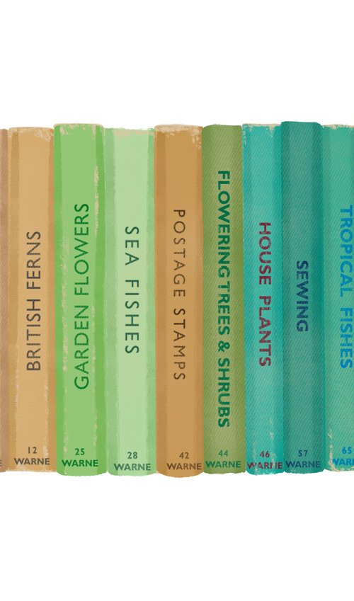 Green Observer book collection, limited-edition by Design Smith