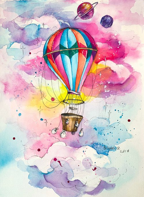 Balloon by Belyaeva Oleksandra