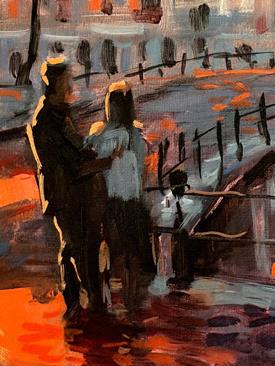 Twilight on the Canal