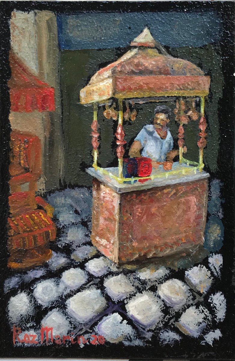 Turkish coffee 2 ISTANBUL collection of miniatures by Marina Deryagina