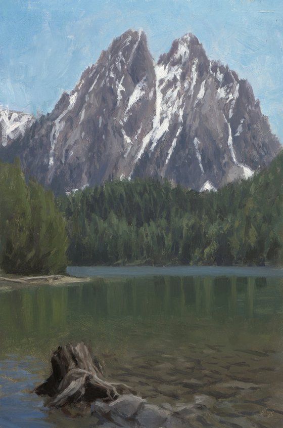 Els Encantats and Lake St. Maurici