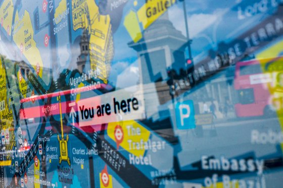 YOU ARE HERE NELSONS COLUMN 1/20  12"X8"