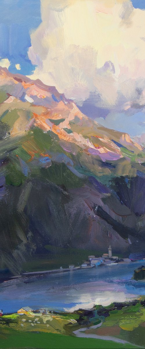 Luz de la tarde. Formigal by Anton Gudzykevych