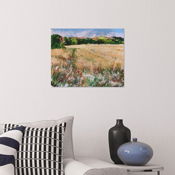 Poppies and Wheat