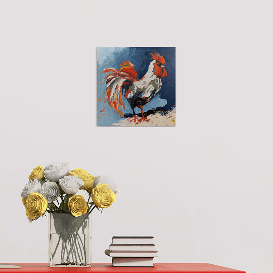 Colorful Rooster.