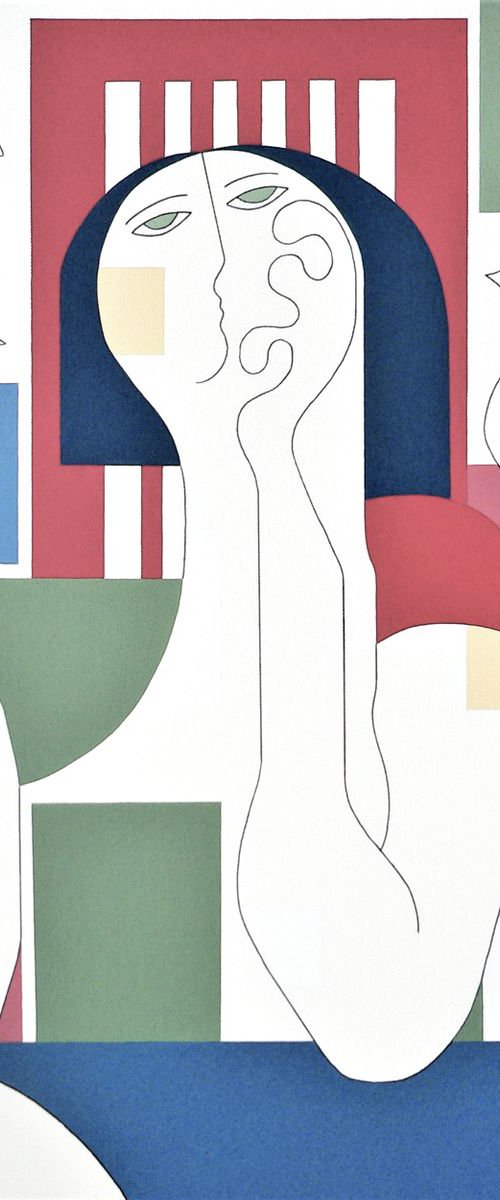 Escape in dreams by Hildegarde Handsaeme