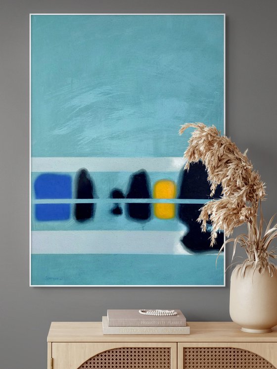 Abstract mirages. Calm.