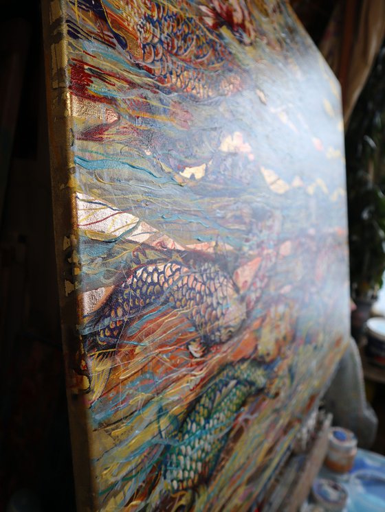 Koi Fish and the Swift Current of the Golden River
