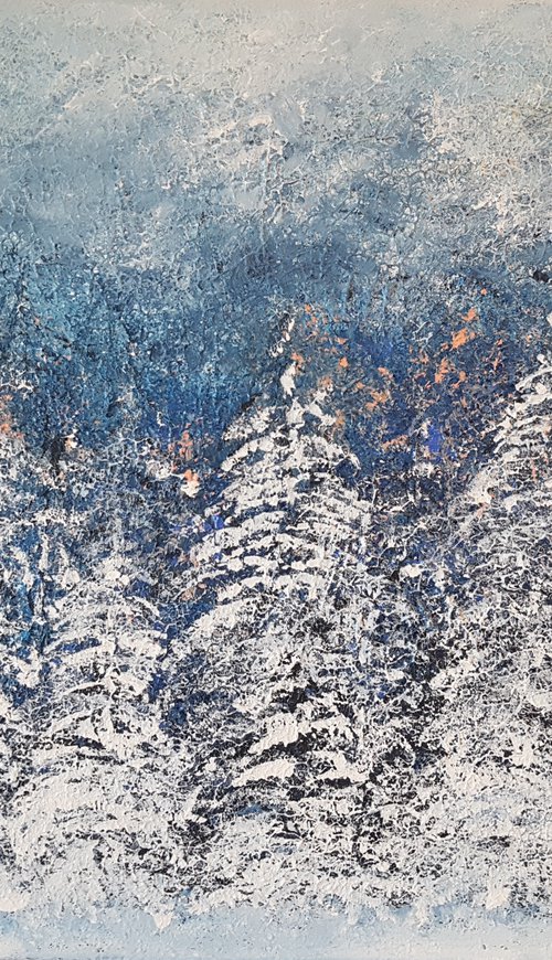 Winter's Embrace - NEW reduced price by Silvija Horvat