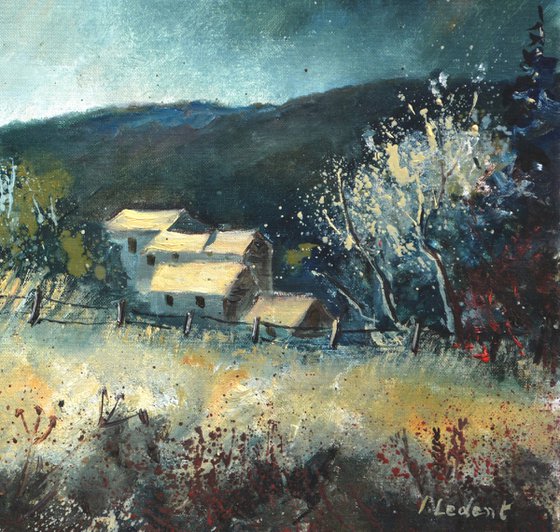 A few remote houses