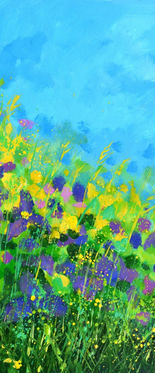 Summer wild flowers   -  5623 by Pol Henry Ledent