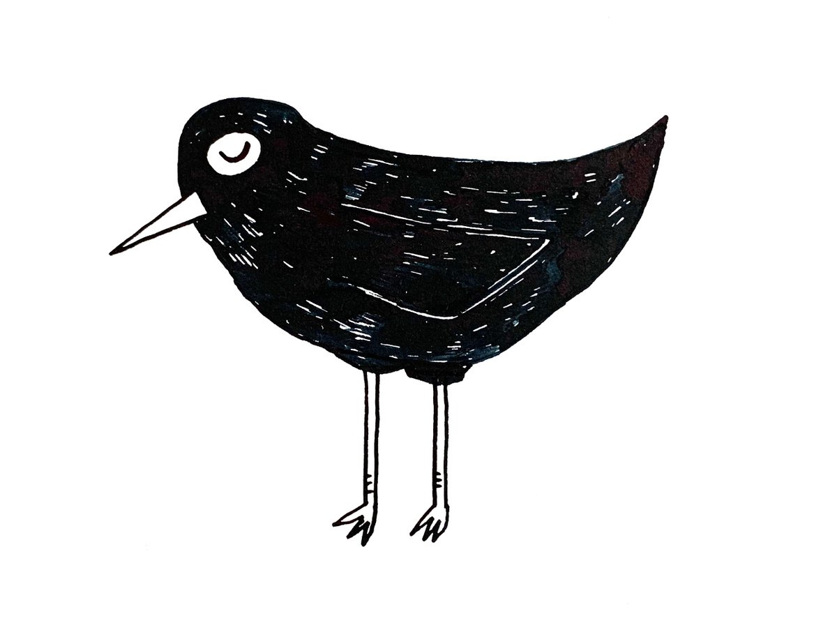 Black Bird Sing Me a Song #1 by Nadim Basna