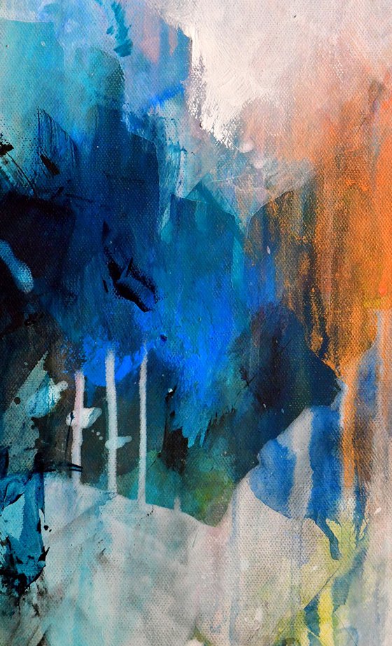 Into the Blue (Diptych)