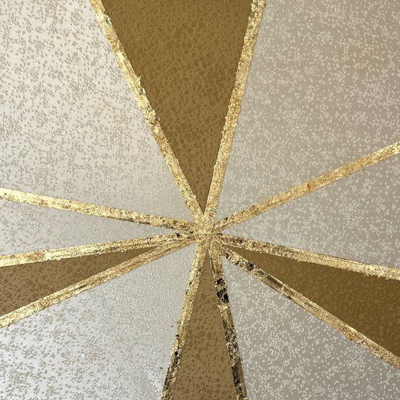 Geometry ~Kintsugi~ (Kimono upcycled)