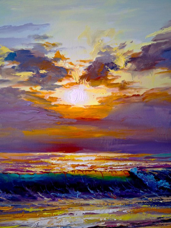 Morning Born from Waves