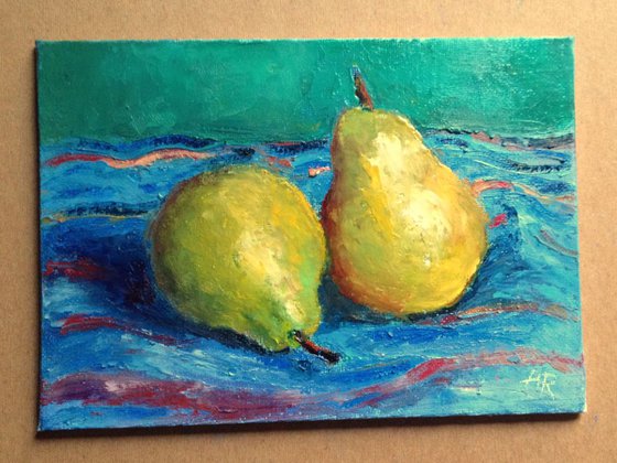 Pears still life