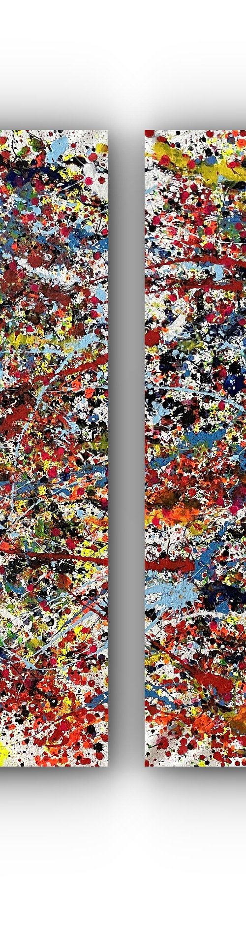 Diptych-Flames of the Soul by Juan Jose Garay