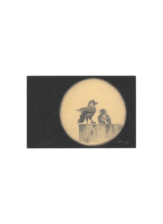 Indian House Crows Postcards II