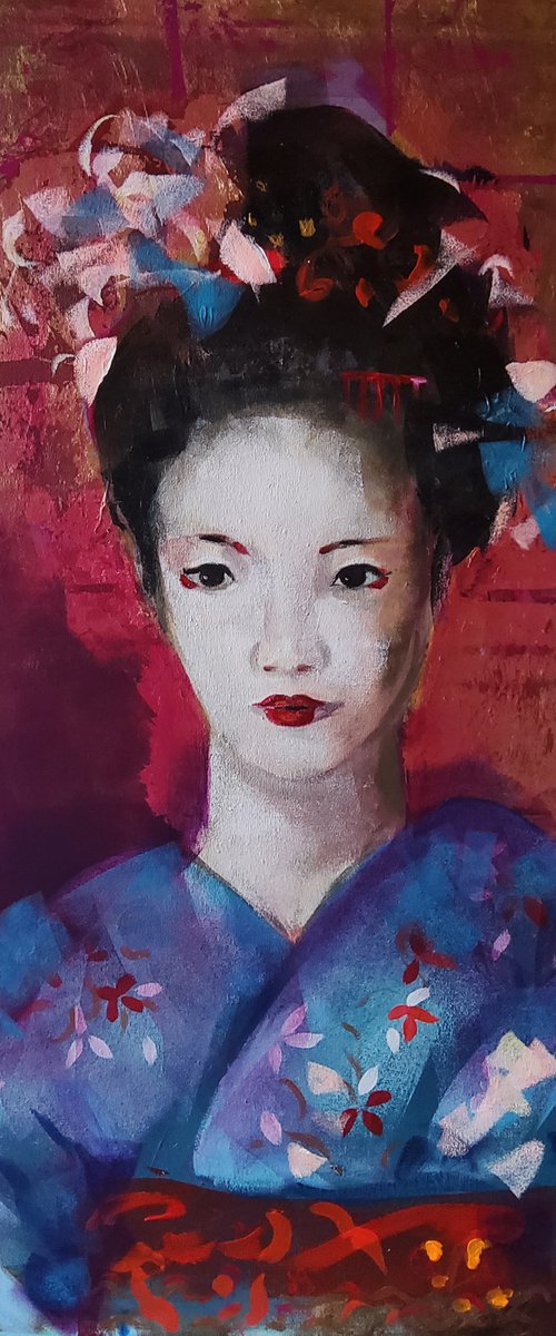 Gheisa serie 4 by Marina Del Pozo