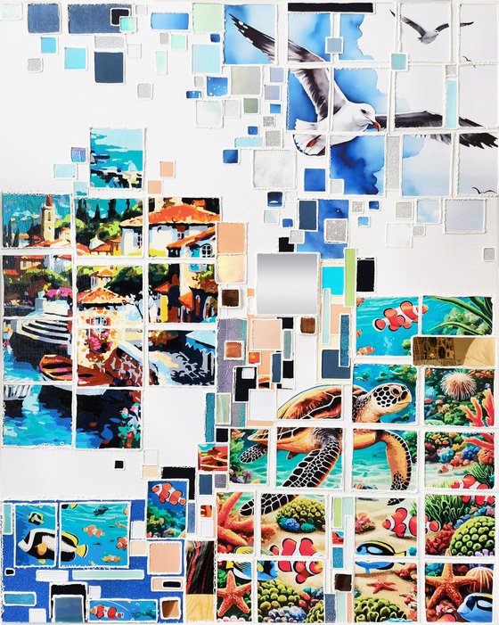Mosaic of coastal dreams