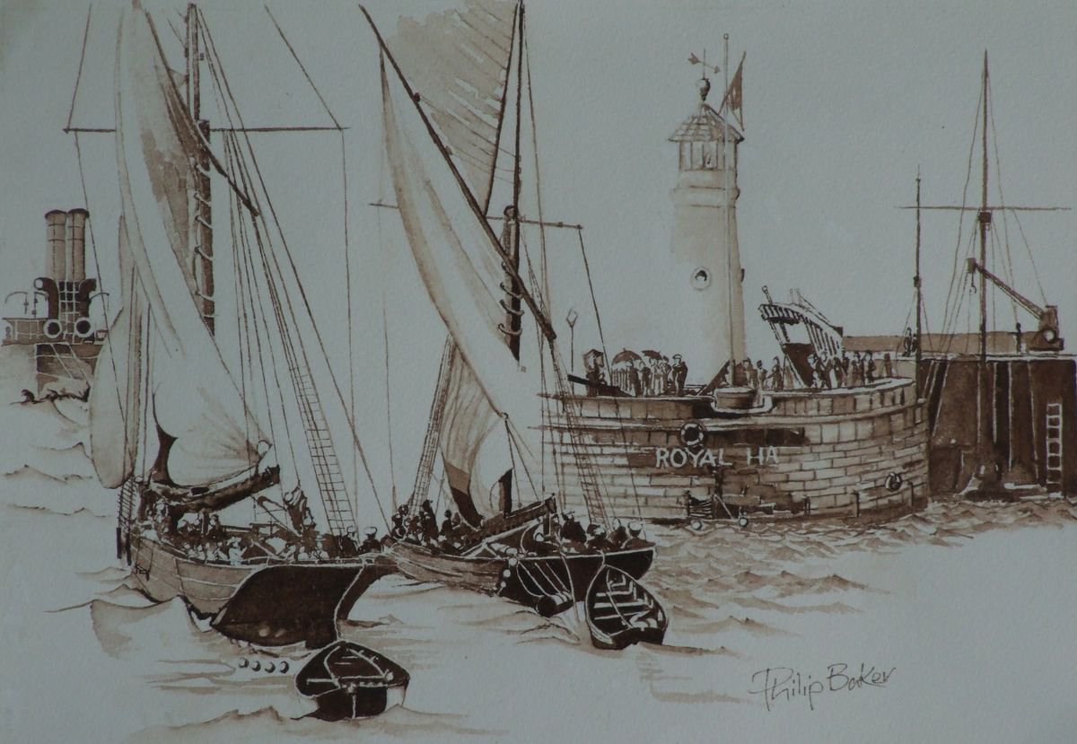 Leaving Ramsgate 2 by Philip Baker