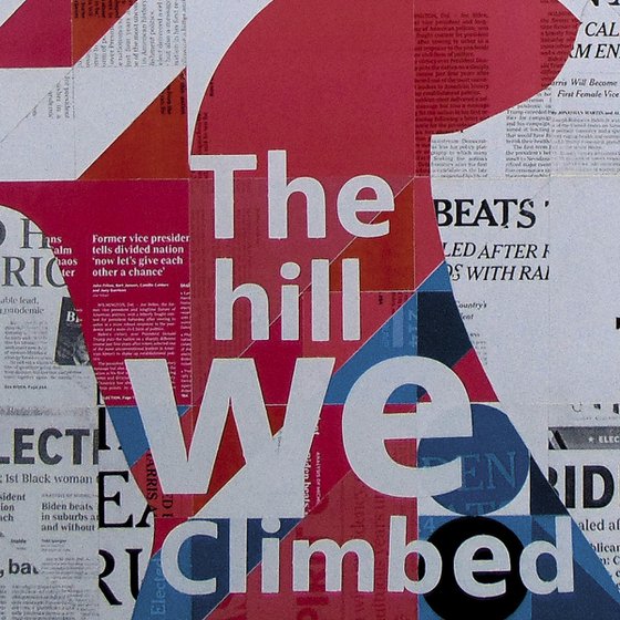 Collage_The Hill We Climbed_Amanda Gorman_60x60