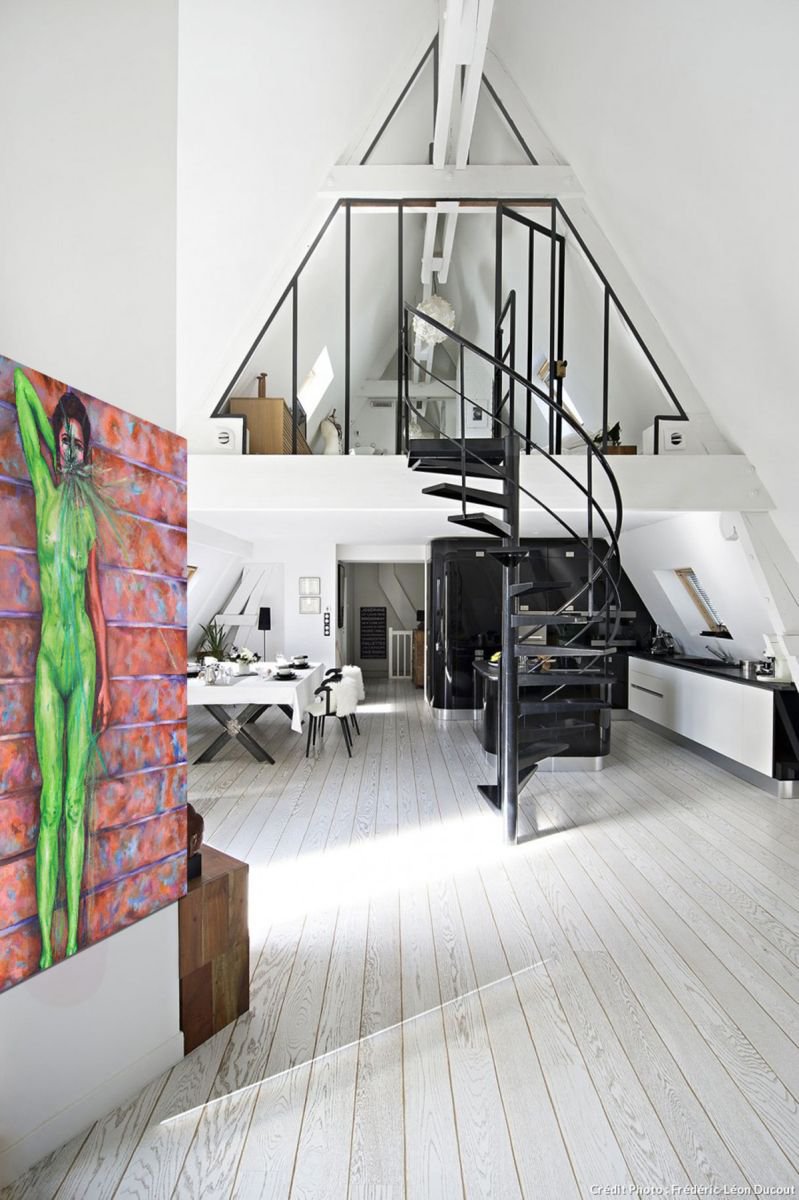 Photorealistic Portrait Acrylic Painting By Kimi Kaa, 28 X 45", Verde Aura (Aura Series), Original Artwork