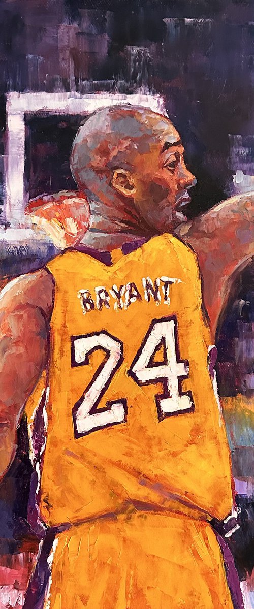 Kobe Bryant  #24 by Narek Qochunc