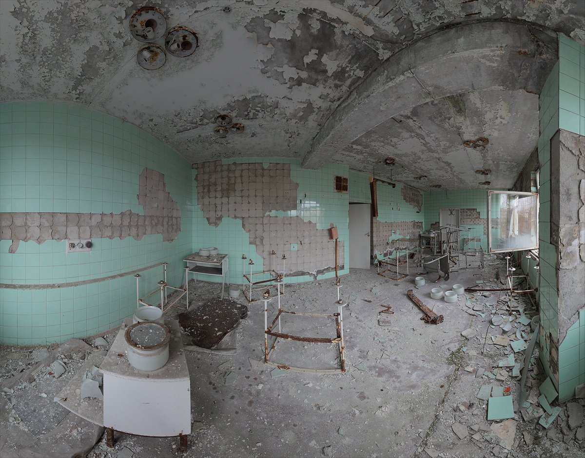 #60. Pripyat Maternity Hospital Room 1 - XL size by Stanislav Vederskyi
