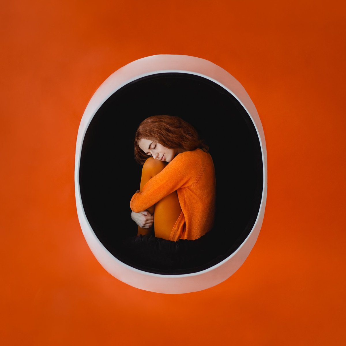 Surrealistic Abstract Photograph By Dasha Pears, 13 X 13, Synesthetic Letters - O, Original Artwork