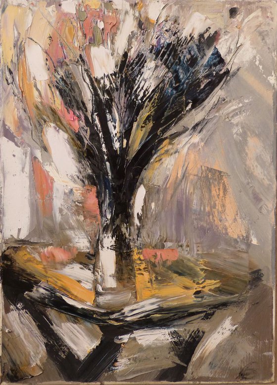 Joyful Bouquet, oil on canvas 33x46 cm