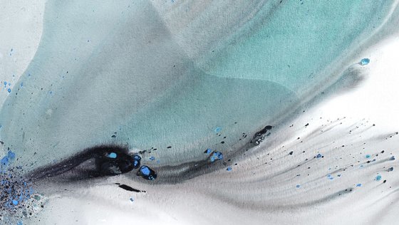 Nature 584 — Abstract Cobalt Bloom
