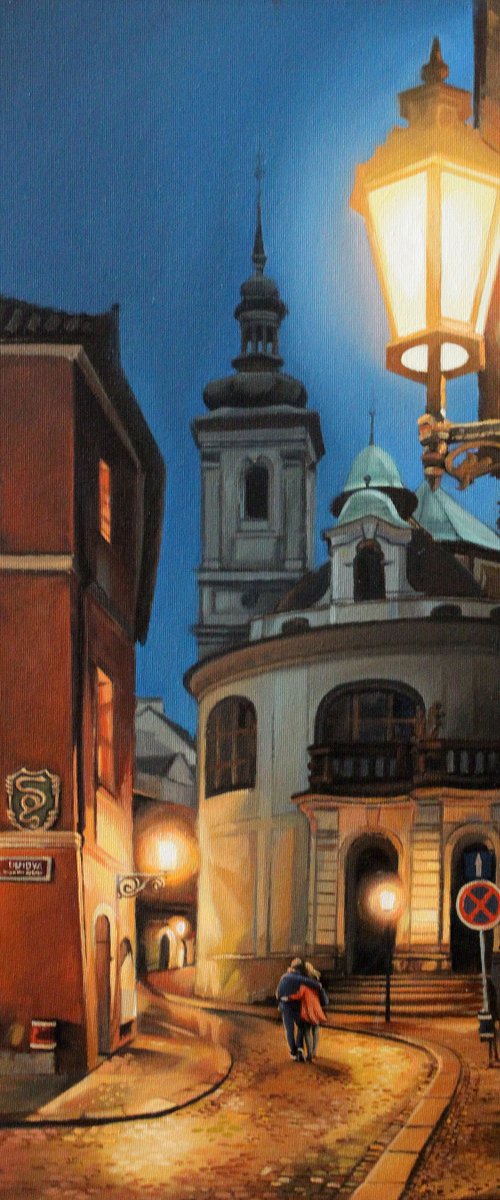 Night fairy tale by Volodymyr Melnychuk